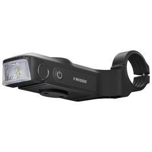 자전거 헤드라이트 FR1000 통합 GPS 브래킷 가민 와후 브라이튼 XOSS IGPSPORT 충전식 디자인