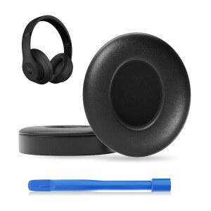 BEATS STUDIO 3 / 2용 교체 이어패드 3용 STUDIO2 무선 오버 이어 헤드폰 블랙