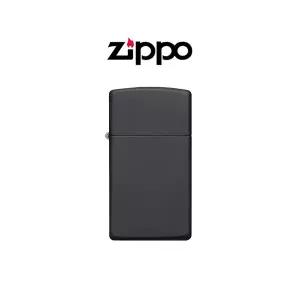 지포라이터 ZIPPO 1618 SLIM BLACK MATTE