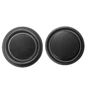 2Pcs 라디에이터 서브 우퍼 스피커 진동 멤브레인베이스 고무 75mm 수리 부품