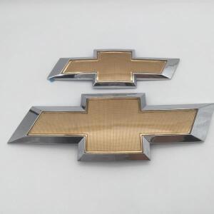1개 3D 215x81mm 155x55mm 크루즈 차량 엠블럼 전면 그릴 헤드 후드 보닛 리어 테일 범퍼 트렁크 스티커 배