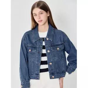 오조크 앨리스 컬러 데님 자켓 택가격: 129000원 1266142