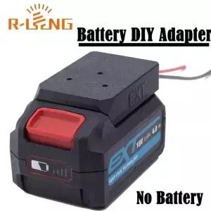 ERbauer EXT 18V 배터리 14AWG 용 파워 휠 DIY 어댑터 Rc 자동차 트럭 사용 없음