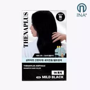 더나플러스 샴푸형 염모제 셀프새치 염색약 5개입