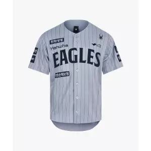 HANWHA EAGLES [한화 이글스]25 시즌 한화이글스 어센틱 원정 유니폼 그레이127351