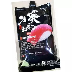 삼광상사 생 와사비 593 스시용 750g 업소용 대용량 식당용