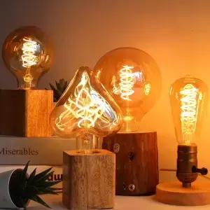 LED 조명 레트로 에디슨 전구 램프 E27 220V 빈티지 산업 로프트 할로윈 홈 장식 침실