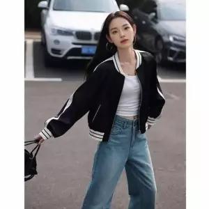 바람막이 자켓 잠바 가을자 주에드 항공점퍼 블루종 바시티자켓
