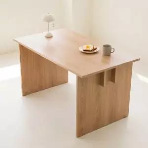 [인터데코]식탁,책상,회의용 올인원 데스크 테이블 120cm HW139