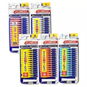 치간칫솔 일본 잭스 덴탈프로 I자형 30p (15p x 2개)