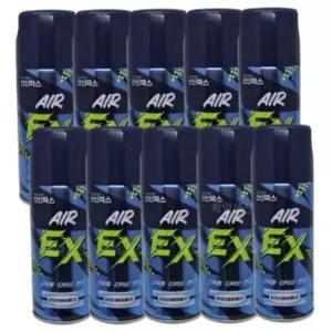 신신제약 에어파스 EX 200ml 쿨링 근육통 진통 스프레이 10개