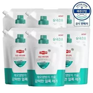 [애경]랩신 항균 세탁세제 리필 1.5L ,6개