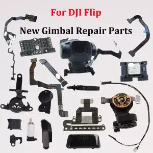 dji 호환 플립 드론 짐벌 카메라 GPS/ESC 모듈 신호 케이블 댐핑 브래킷/암 축/전면 센서 커버용 수리 부품
