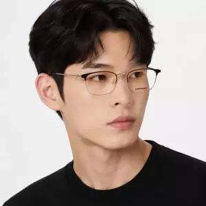 몽블랑 안경테 MB0192O 002 스퀘어 하금테 메탈 안경