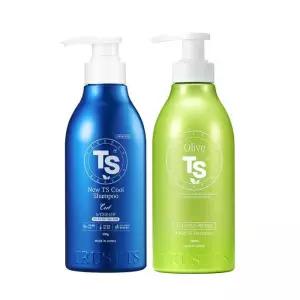 [TS 티에스] 뉴TS 쿨샴푸 500g + TS 올리브 트리트먼트 500g
