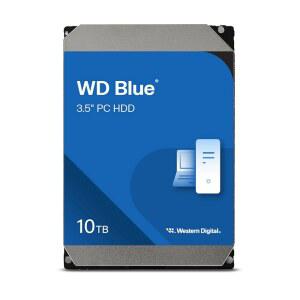 웨스턴 디지털 10TB WD 블루 내장 하드 드라이브 HDD - 7200RPM, SATA 6Gb/s, 512MB 캐시, 3.5인치 WD100EAGZ