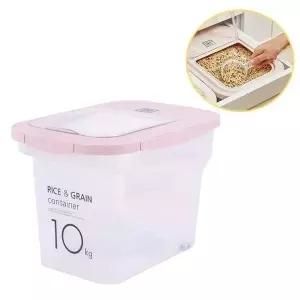 쌀통 깔끔한 곡물보관 쌀통-10kg 라이스키퍼