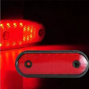 [셀러허브]LED 사이드 램프 미등 깜빡이 브레이크등 후진등 레드 (S34163338)