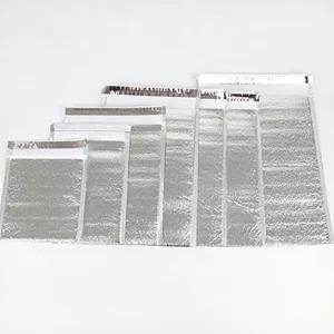 접착식 보냉 봉투 일회용 보냉백 2호 은박팩 배달용 택배 냉온 사각 보온 푸드 쿨링 마트 캠핑 아이스