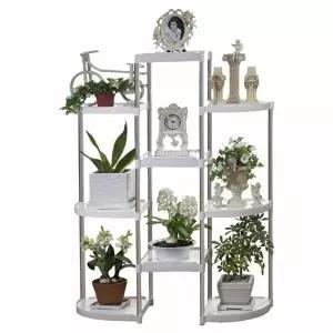 고품질 TBZ 9단 화분장식 인테리어 진열대 82X29X117cm 화분다이 화분선반대 화분진열 화분진열대 WFNINLS