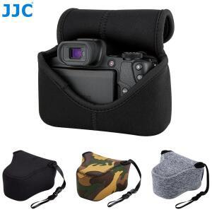 JJC 미러리스 카메라 가방 케이스 Fujifilm X100VI XT30II XE4 Canon EOS M50II 용 네오프렌 소프트 파우치