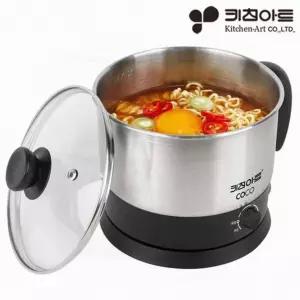 기숙사 멀티쿠커 1.5L 스텐 자취방 무선라면포트