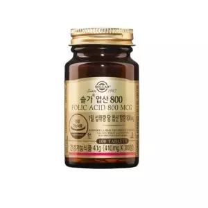 [하프클럽/기타]솔가 엽산 800 410mg x 100정 1병 /SJ