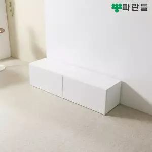 [착불배송] 파란들가구 E0목재 LPM 2칸서랍 1200 심플거실장 티비다이