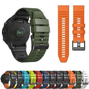 Suunto 7/9 /D5 스파르탄 스포츠 손목 HR Baro 스마트 시계 밴드 교체 스트랩 용 새 24mm 실리콘