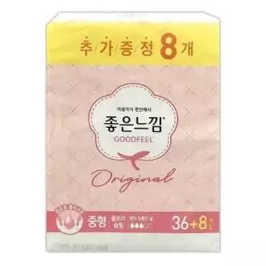 탐폰 좋은느낌 울트라 날개 중형 생리대 -O 44P