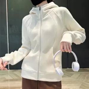 트레이닝 후드 집업 여성 긴팔 운동복 슬림핏 간절기용