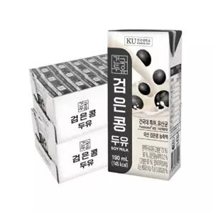 P392399590 건국두유 검은콩 두유 190ml 48팩