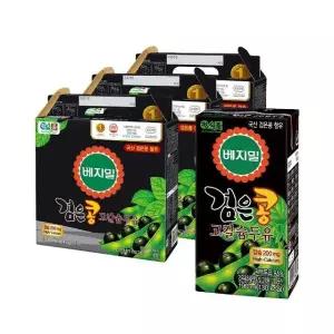 베지밀 검은콩 두유 고칼슘 190mlx48팩