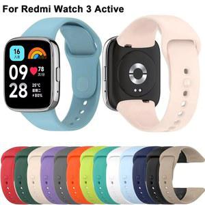 실리콘 스트랩 교체 시계 밴드 스포츠 Xiaomi Redmi Watch 3 Lite 액티브 스마트 손목 액세서리