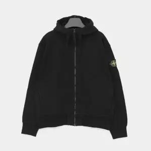 스톤아일랜드 MUST IT_ 26FW 와펜로고 오가닉 코튼 플리스 후드 집업 남성 자켓 L2S156100009 S0051 V0029