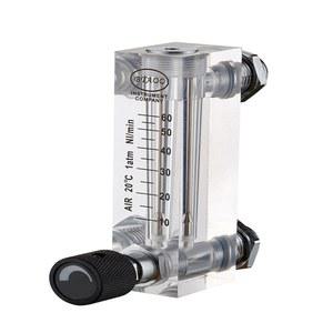 유량계 질소 플로우 파이프의 부식 스텐 40mm 더블 유량계