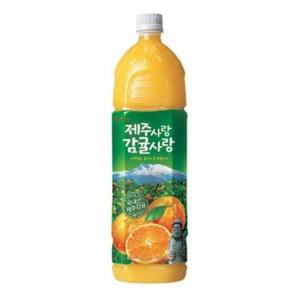 롯데칠성 제주감귤1.5 X 12PET (반품불가)