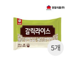 천일 냉동 갈릭라이스 마늘 볶음 갈릭라이스200g x5개 (반품불가)
