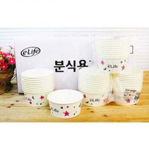 BOX 이라이프 분식용기 (520cc) 10P 240개입 일회용기