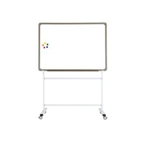 이동식 유광법랑자석 화이트보드 Set(AL) 85x120cm