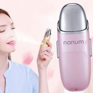 휴대용 나노 마사지기 진동 미용 뷰티 수분 미스트기 피부