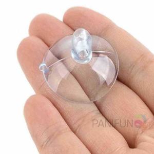 다목적 흡착판 큐방 32mm 500개입 큐방고리 압착고무 압축고리 유리큐방 벽흡착