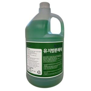 배수구 찌꺼기 기름때 제거제 세척제 유지방 분해제 4L