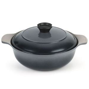러브송 주물 냄비 인덕션 코팅 찌게 전골 냄비 24cm
