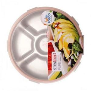 스텐락 멀티 밀폐용기 920ml 원형 나눔 반찬통 도시락