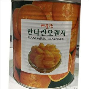 업소용 밀감 통조림 오렌지 귤 통조림 후르츠 디저트 식자재