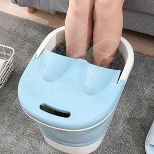 휴대용 접이식 족욕기 높이5CM 수동 지압 족욕기 발스파 가정용 족욕통