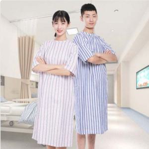 일체형 환자 입원복 일체형 요양원 간병 환자복 반팔 노인