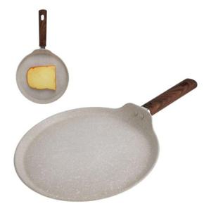 논스틱 알루미늄 플랫 크레이프 또띠아 팬 25cm