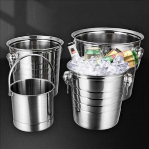 대형 맥주 얼음 통 펍 스텐 얼음 통 와인 샴페인